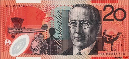 Tył 20 dolarów australijskich 1994 rok