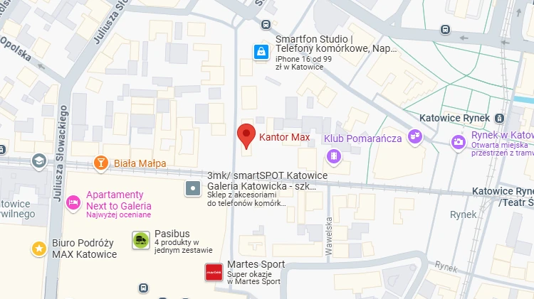 Kantor MAX Katowice